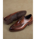 Plus Size Leather Fashion Men's Business Formal Wear Shoes Trend Meifu Market