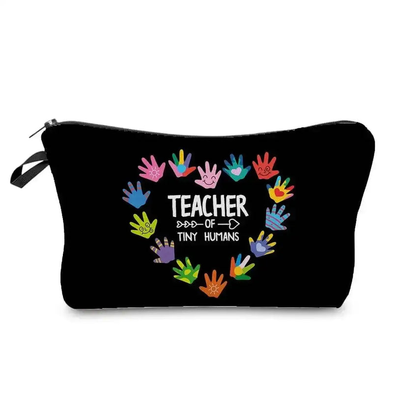 waterproof cosmetic bag | travel makeup organizer with zipper | pvc material makeup pouch | ultrasonic cleaning