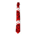 d cartoon animal print ties | polyester slim necktie | adjustable length tie | ultrasonic cleaning