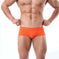 Men's Nylon Sports Boxer Swim Trunks - Quick-Dry Breathable M - front view Men's Underwear & Swimwear