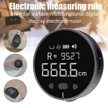 Distance Measuring Instrument Electronic Measuring Ruler Tape Measure High Definition Digital LCD High Precision Electronic Measuring Ruler Tool meifu market