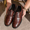 British Style Dress Shoes - Men's Casual Leather Oxfords for Business & Formal - Meifu Market