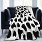 Cows Pattern Printed Flannel Digital Blanket Meifu Market