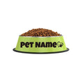 non-slip pet food bowl | personalized name dog bowl | heavy-duty pet water dish | ultrasonic cleaning