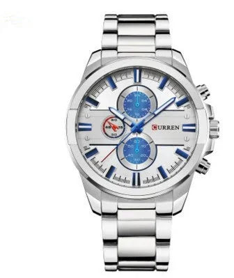 full steel construction | stainless steel case | sapphire crystal glass | energy saving