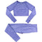 Seamless Knitted Dot Yoga Suit For Women Meifu Market