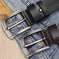 genuine cowhide leather belt | 15 inch wide belt | adjustable belt with pin buckle | energy saving