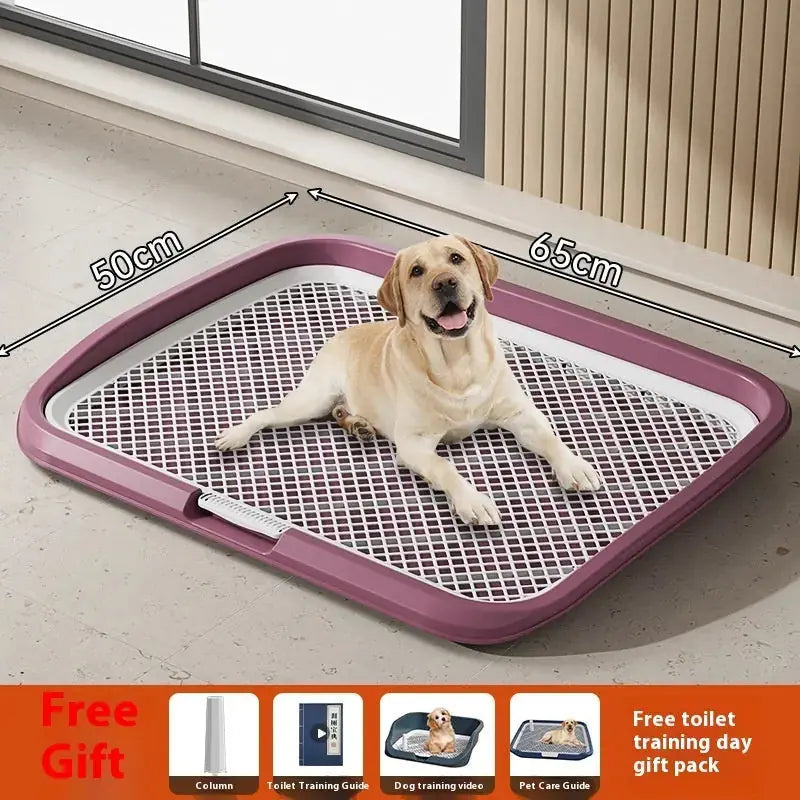 Household Oversized Anti-stepping Shit Flat Dog Toilet Meifu Market