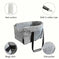 pet car seat with safety harness | waterproof dog car bed | portable pet carrier for cars | energy saving