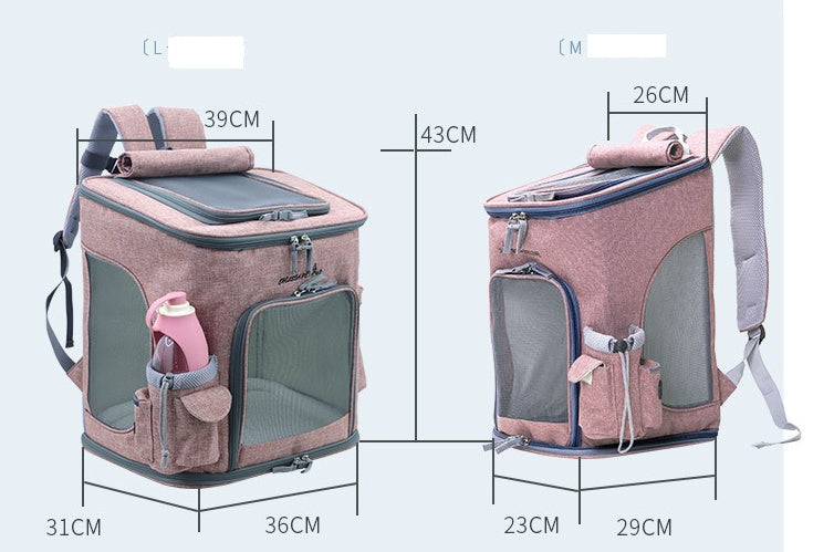 Transparent Portable Cat Backpack Pet Bag Meifu Market