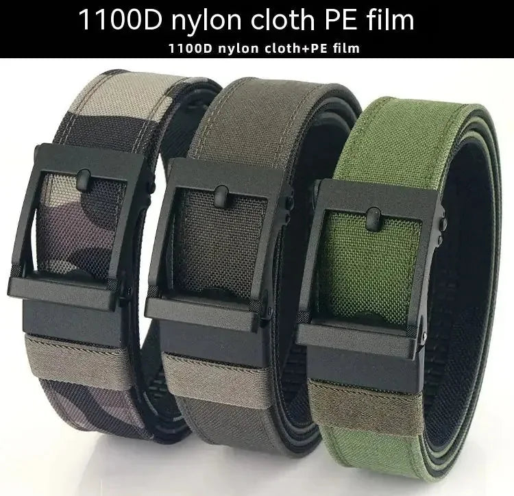automatic buckle belt | double-layer leather belt | thickened hardened belt | ultrasonic cleaning