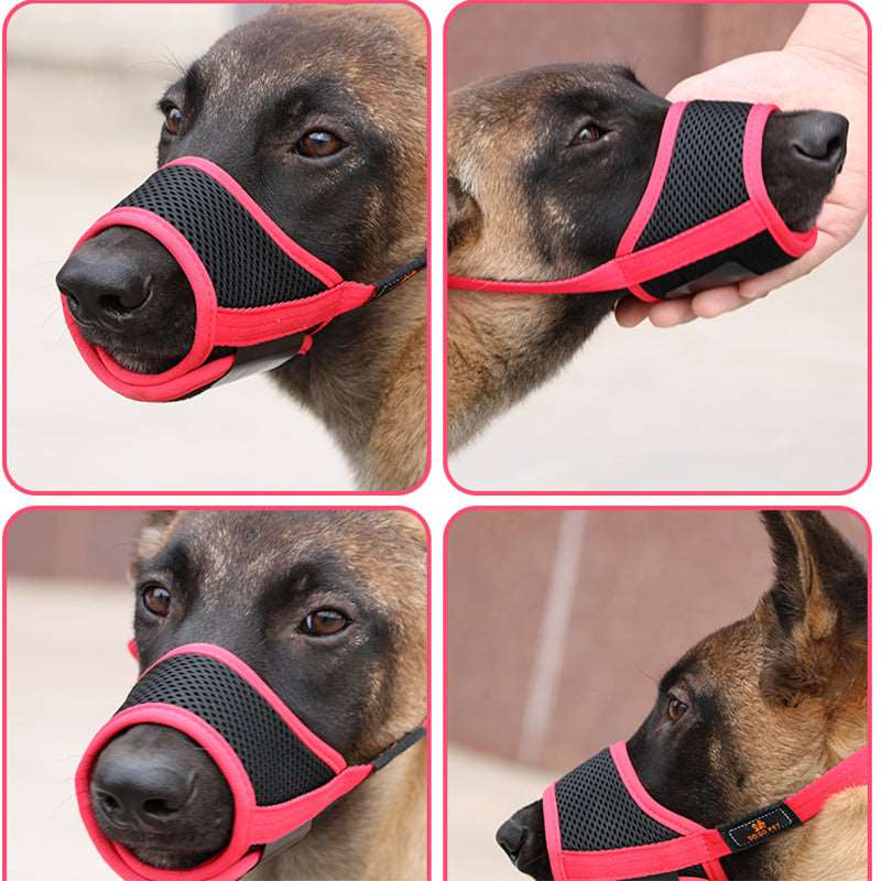 Adjustable Mask For Pets Without Biting
