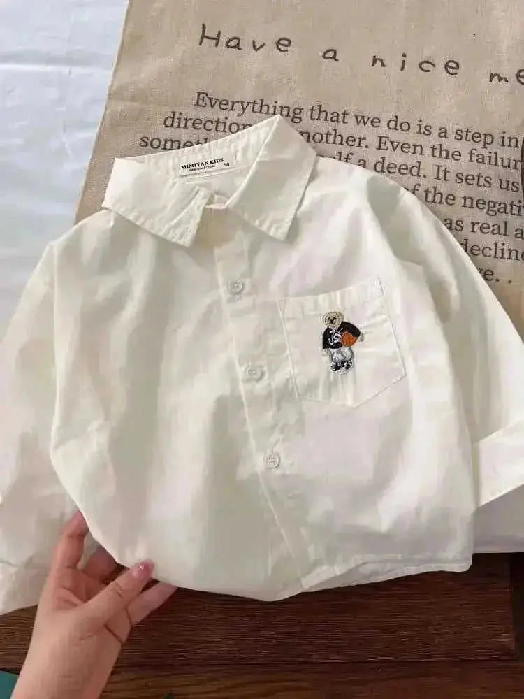 organic cotton long sleeve shirt | toddler casual clothing autumn | childrens long sleeve cotton shirt | energy saving