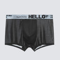 Popular HELLO Ice Silk Men's Underwear Youth Boxer Meifu Market