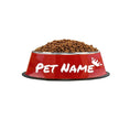 non-slip pet food bowl | personalized name dog bowl | heavy-duty pet water dish | energy saving