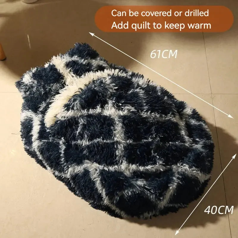 washable wool pet bed | large oval dog bed | orthopedic cat bed | ultrasonic cleaning