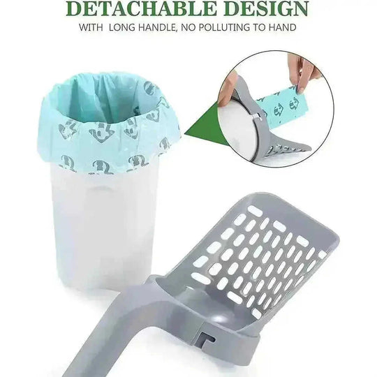 120pcs Dog Poop Bags with Cat Litter Scoop & Dispenser - product image 11