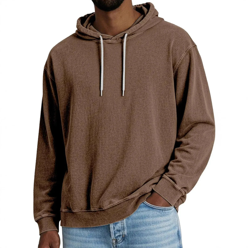 heavyweight cotton sweatshirt | oversized fit hoodie | mens long sleeve pullover | ultrasonic cleaning