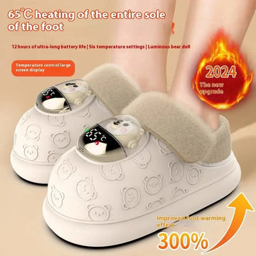 thermoelectric heated boots | rechargeable heated shoes | usb powered heating footwear | ultrasonic cleaning