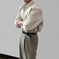 wrinkle-resistant cotton shirt | oversized fit mens shirt | artistic print button down | ultrasonic cleaning