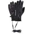 heated cycling gloves for men | polyester thermal gloves | electric heating gloves | energy saving