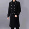ftcayanz men's wool coat winter slim fit pea coats single Autumn And Winter New Slim-fit Wool Coat Men's Coat 2XL - primar...