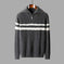 thickened zipper lapel sweater | high collar loose knit pullover | oversized winter sweater women | energy saving