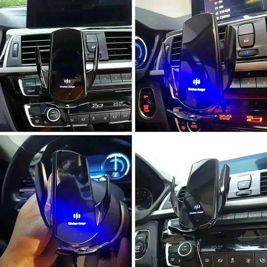 30W Wireless Car Charger - Magnetic Mount Phone Holder for iPhone & Samsung - view 7