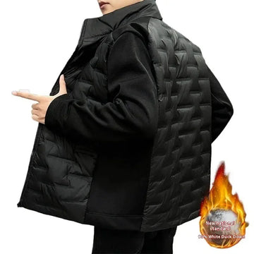 ultralight down jacket | water-resistant shell | 650 fill power | energy saving