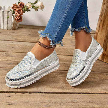 Casual Sneakers Pedal Four Seasons Thick Bottom All-matching Flat Shoes