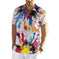 d graffiti print t-shirt | lightweight cotton tee | breathable summer shirt | ultrasonic cleaning