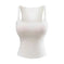 New Solid Color Summer Slim Fit Comic Chest Pad U-neck Vest-style Sling Meifu Market