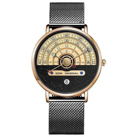 sapphire crystal glass | 50m water resistant | everyday wear timepiece | energy saving