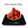 mini digital kitchen scale | stainless steel food scale | 500g capacity baking scale | ultrasonic cleaning