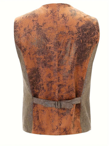 sleeveless cotton vest | breathable linen blend | versatile layering piece | ultrasonic cleaning