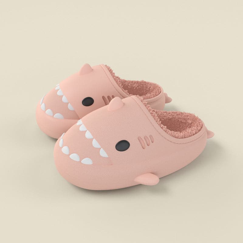 Shark Shoes For Child Cute Waterproof Warm Slippers Home Shoes Kids 