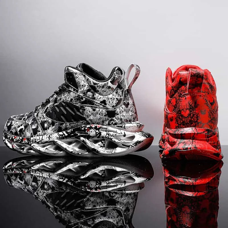 camouflage sports shoes | lightweight running shoes | breathable mesh footwear | energy saving