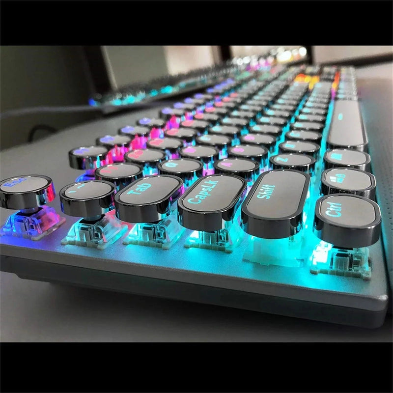 mechanical gaming keyboard | rgb backlit keyboard | durable aluminum frame | ultrasonic cleaning