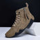 Men's High-top Handmade Leisure Ankle Boots 38 - side view showing details
