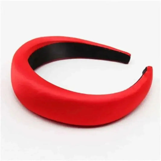 Peacock Velvet Bag Sponge Headband Thickened Flannel