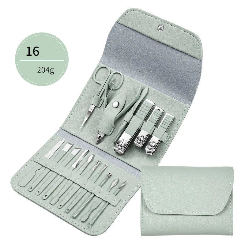 pedicure tool set for home use | heavy duty cuticle nippers | free shipping nail grooming kit | energy saving