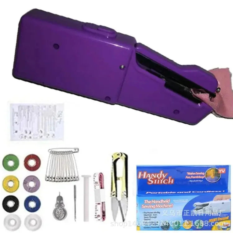 handheld sewing machine | portable mini sewing machine | battery operated sewing machine | energy saving