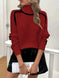 chunky knit sweater | oversized cable knit | soft acrylic blend | energy saving