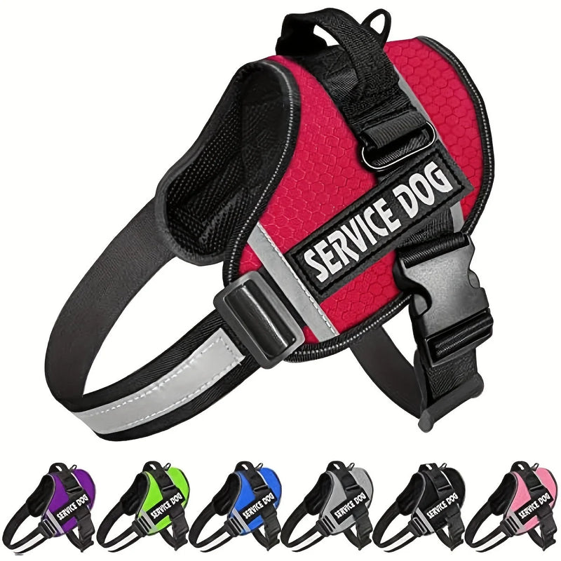 reflective dog vest harness | comfortable mesh dog harness | safety pet vest | ultrasonic cleaning