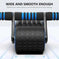 automatic rebound ab wheel | double wheel abdominal roller | stainless steel ab exerciser | energy saving
