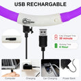 rechargeable pet collar | led dog collar | glowing cat collar | ultrasonic cleaning