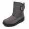 waterproof snow boots for women | thermal insulated winter boots | plush lined ankle boots | ultrasonic cleaning