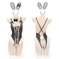 Bunny Lace Up Jumpsuit Set Underwear Uniform Temptation Underwear Meifu Market