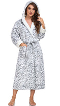 RONGTAI Ladies Long Fleece Bathrobe Meifu Market