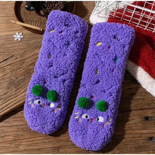 cashmere blend socks | winter warm socks for women | thermal indoor floor socks | ultrasonic cleaning